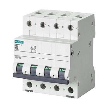Siguranta automata 3P+N, 20A, curba de declansare C, capacitate de rupere 6kA, Siemens Siguranta automata 3P+N, 20A, curba de declansare C, capacitate de rupere 6kA, Siemens