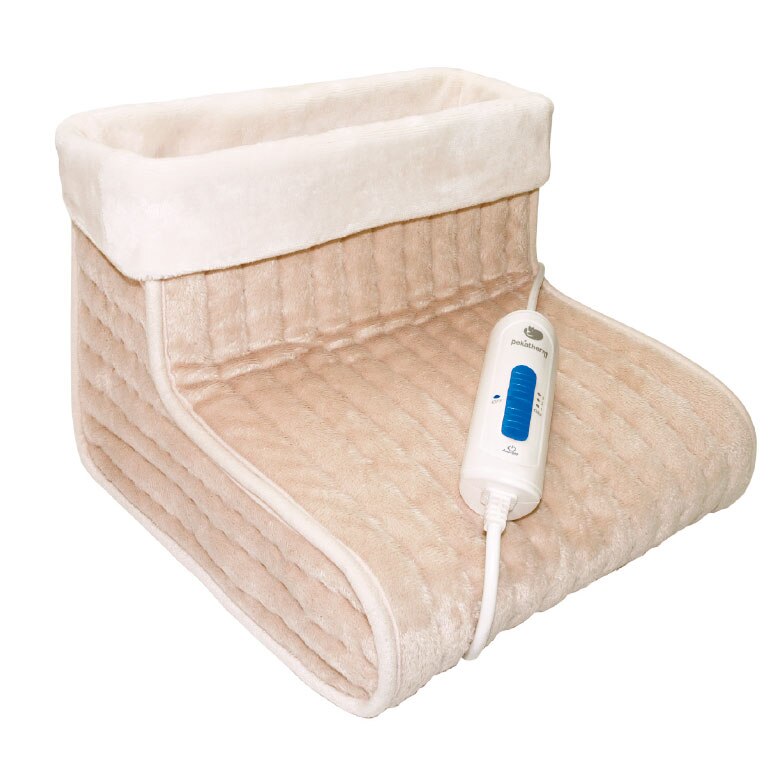 Incalzitor electric pentru picioare, Pekatherm F55, 100W, 30x30x23cm, Bej