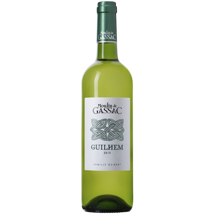 Бяло вино Moulin de Gassac Guilhem White, Купаж - Совиньон Блан/Гренаш/Терет, Франция, 750 мл.