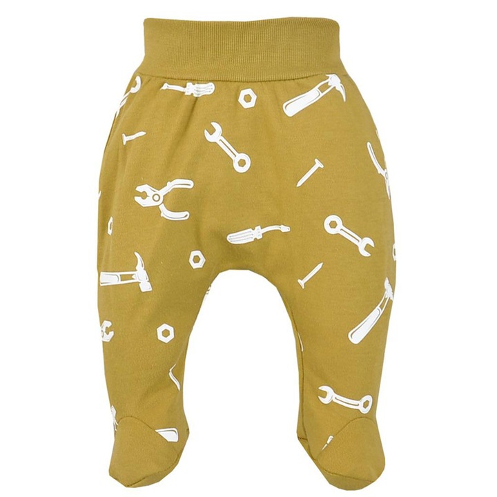 Панталон с буйки за момче Koala Narzedzia 08-232G, Жълт, Жълт, 56 CM