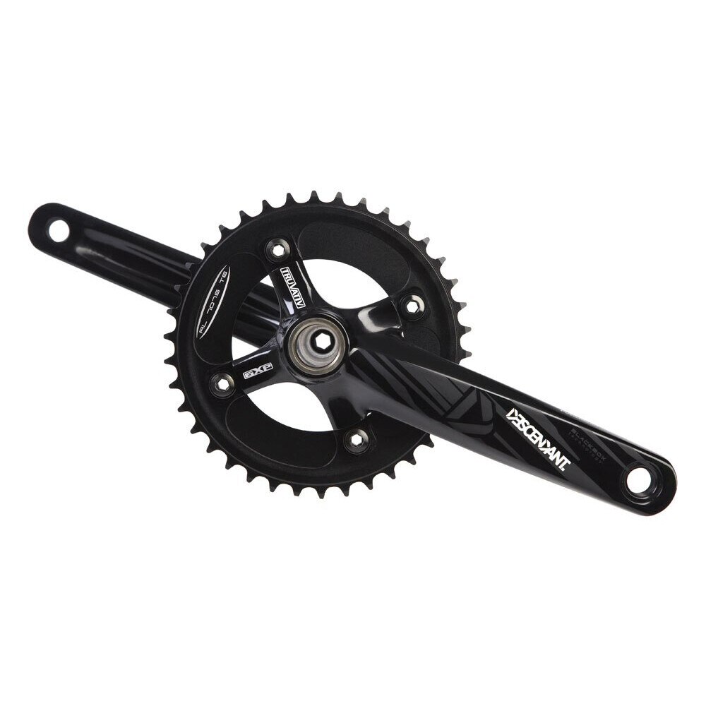 Angrenaj Pedalier Truvativ Descendant 1.1 - Brat 165 Mm, 1 x 9/10 Viteze, 38T, Negru