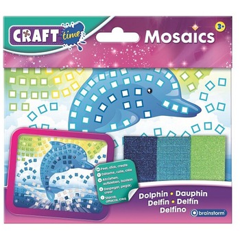 Set creatie Brainstorm - Mini mozaic, Delfin Set creatie Brainstorm - Mini mozaic, Delfin