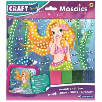 Set creatie Brainstorm - Mozaic, Sirena Set creatie Brainstorm - Mozaic, Sirena