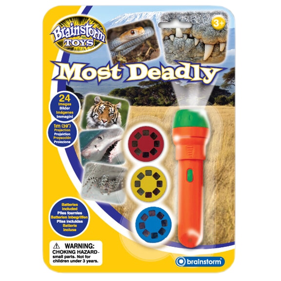 Proiector tip lanterna Brainstorm - Animale periculoase