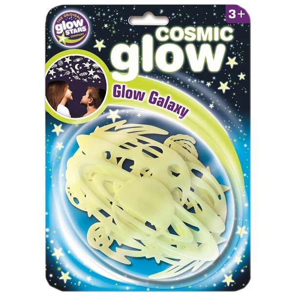 Set abtibild Brainstorm reflectorizant - Galaxie, 12 piese