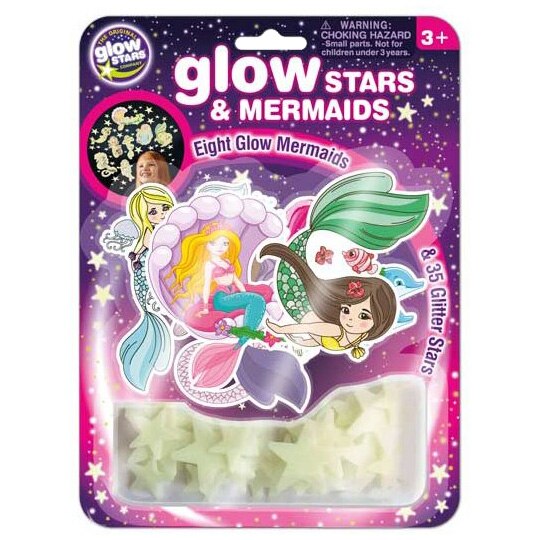 Set abtibild Brainstorm reflectorizant - Sirene si stele, 43 piese