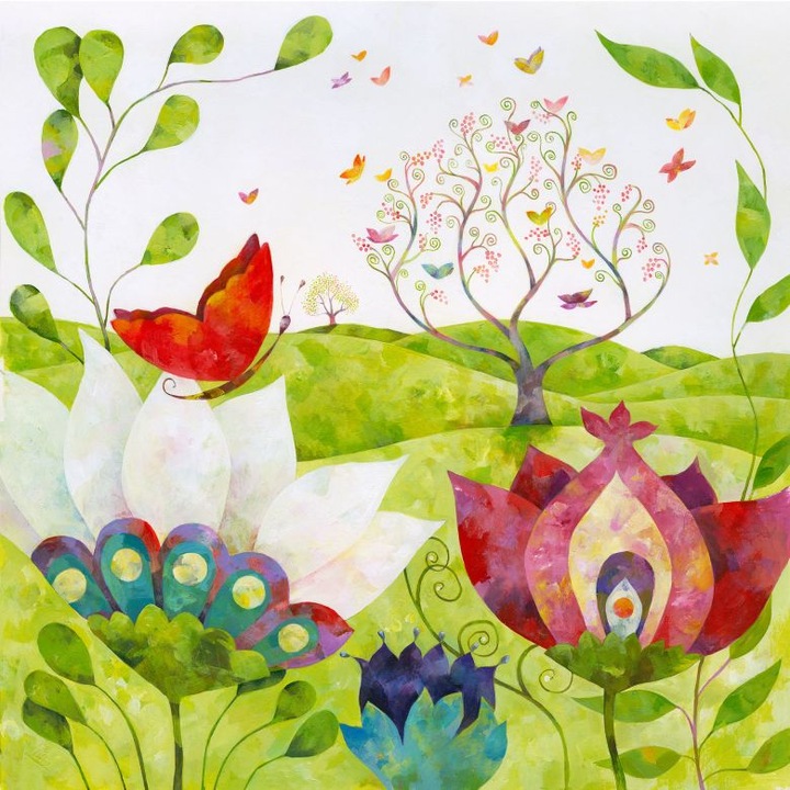 Fototapet abstract Wizard Genius P5418 dimensiune 288cm (L) x 260cm (I) multicolor