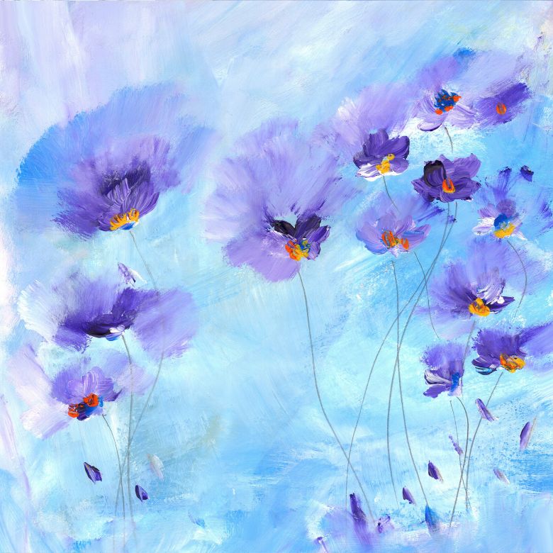 Fototapet floral Wizard Genius P5765 dimensiune 288cm (L) x 260cm (I) multicolor