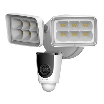 Camera supraveghere IP wireless Dahua IMOU Floodlight Cam IPC-L26P-IMOU, 2 MP, IR 10 m, 2.8 mm, sirena incorporata, microfon Camera supraveghere IP wireless Dahua IMOU Floodlight Cam IPC-L26P-IMOU, 2 MP, IR 10 m, 2.8 mm, sirena incorporata, microfon