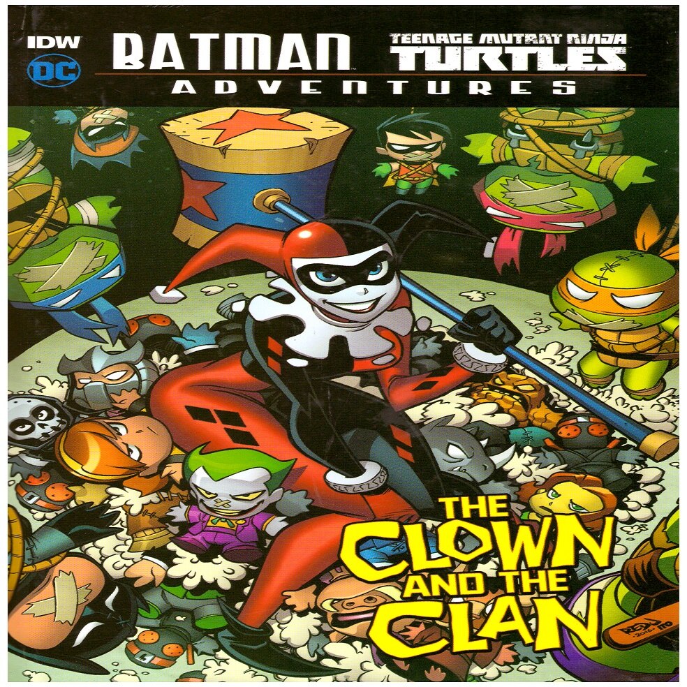 Batman - Teenage Mutant Ninja Turtles Adventures - The Clown and the Clan, Raintree, 32 pagini
