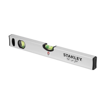 Nivela Stanley Classic magnetica, 2 fiole, corp aluminiu, 40cm Nivela Stanley Classic magnetica, 2 fiole, corp aluminiu, 40cm