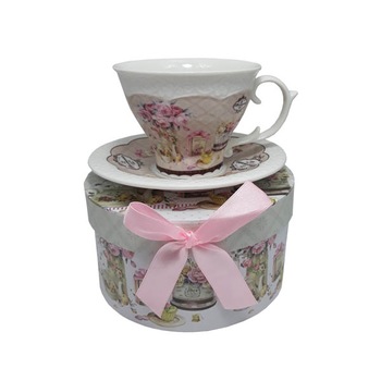 Set cafea 1 persoana cu cutie cadou Aromatic Rose, Charisma, Portelan, 200 ml Set cafea 1 persoana cu cutie cadou Aromatic Rose, Charisma, Portelan, 200 ml