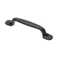 Maner RETRO 96 mm negru mat