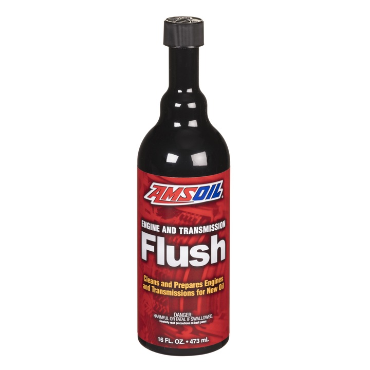 Aditiv de curatare motor si transmisie, AMSOIL Engine and Transmission Flush, 0.473 ml