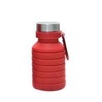 sticla apa pliabila 14-24 cm silicon 550 ml cherry red activitati in aer liber imagen 11_0_
0