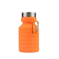 sticla apa pliabila 14-24 cm silicon 550 ml orange activitati in aer liber imagen 13_0_
0