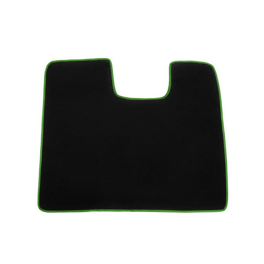 Covoras central cabina camion F-Core, velur, pentru SCANIA L,P,G,R,S, P,G,R,T, transmisie automata, 2004+, Negru - Verde