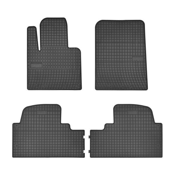 Set 4 covorase auto MAMMOOTH, Cauciuc, pentru HYUNDAI SANTA FÉ III; KIA SORENTO III 2012+ SUV, Negru