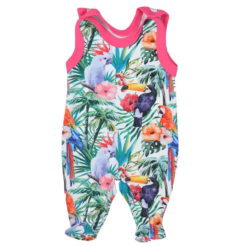 Salopeta fara maneci pentru fete Koala Madagaskar 08-274R, Multicolor, 68 cm