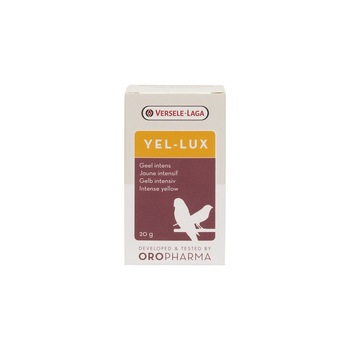 Supliment colorant penaj pentru pasari Oropharma, Yel-Lux, 20g Supliment colorant penaj pentru pasari Oropharma, Yel-Lux, 20g