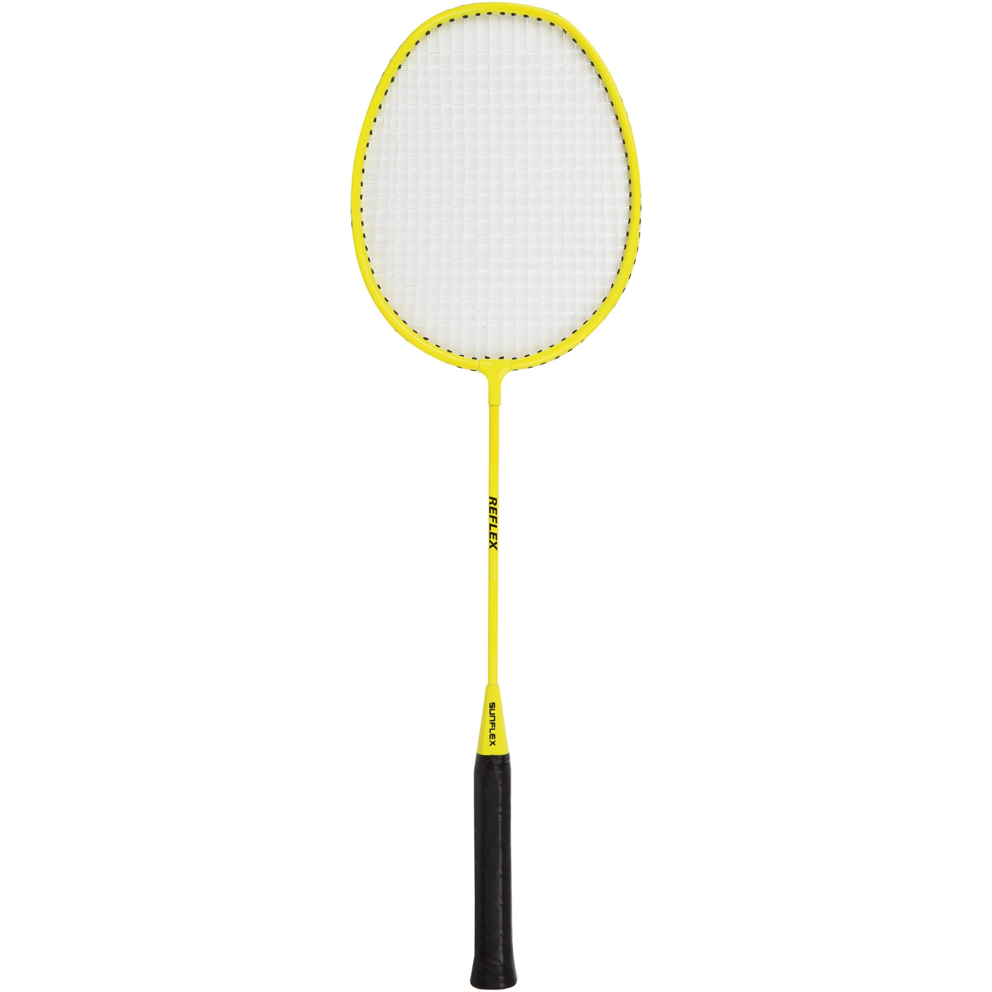 Sunflex Badminton Racket Dynamic Комплект за бадминтон Sunflex Reflex, 2 ракети + 2 калъфа + 2 перца ...