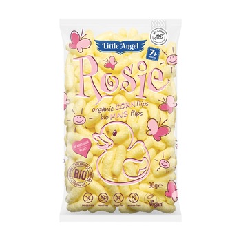 Pufuleti Eco din porumb Rosie, 30g Pufuleti Eco din porumb Rosie, 30g