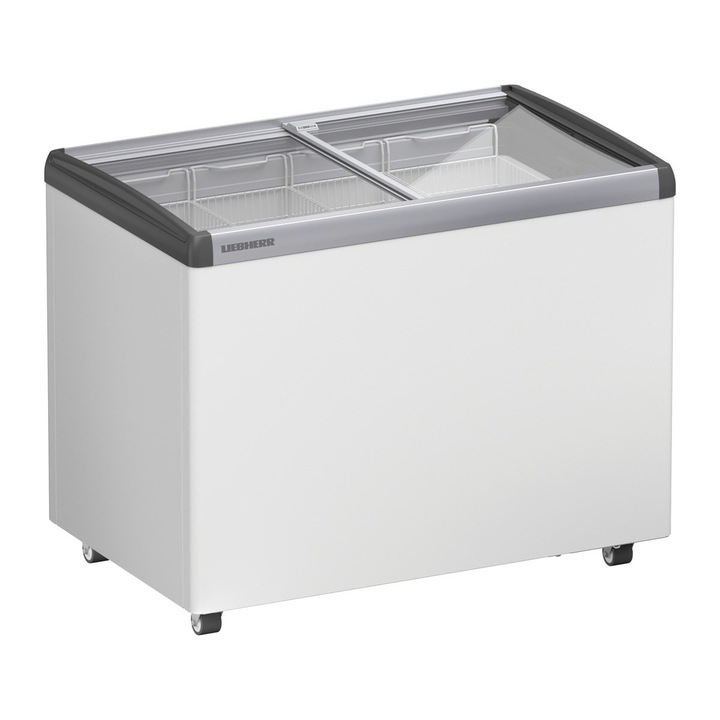 Lada frigorifica Liebherr EFE 3052, cu capac glisant din sticla, racire statica, 222 l, alb