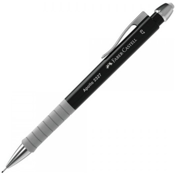 Creion mecanic Faber-Castell Apollo, 0.7 mm, negru Creion mecanic Faber-Castell Apollo, 0.7 mm, negru