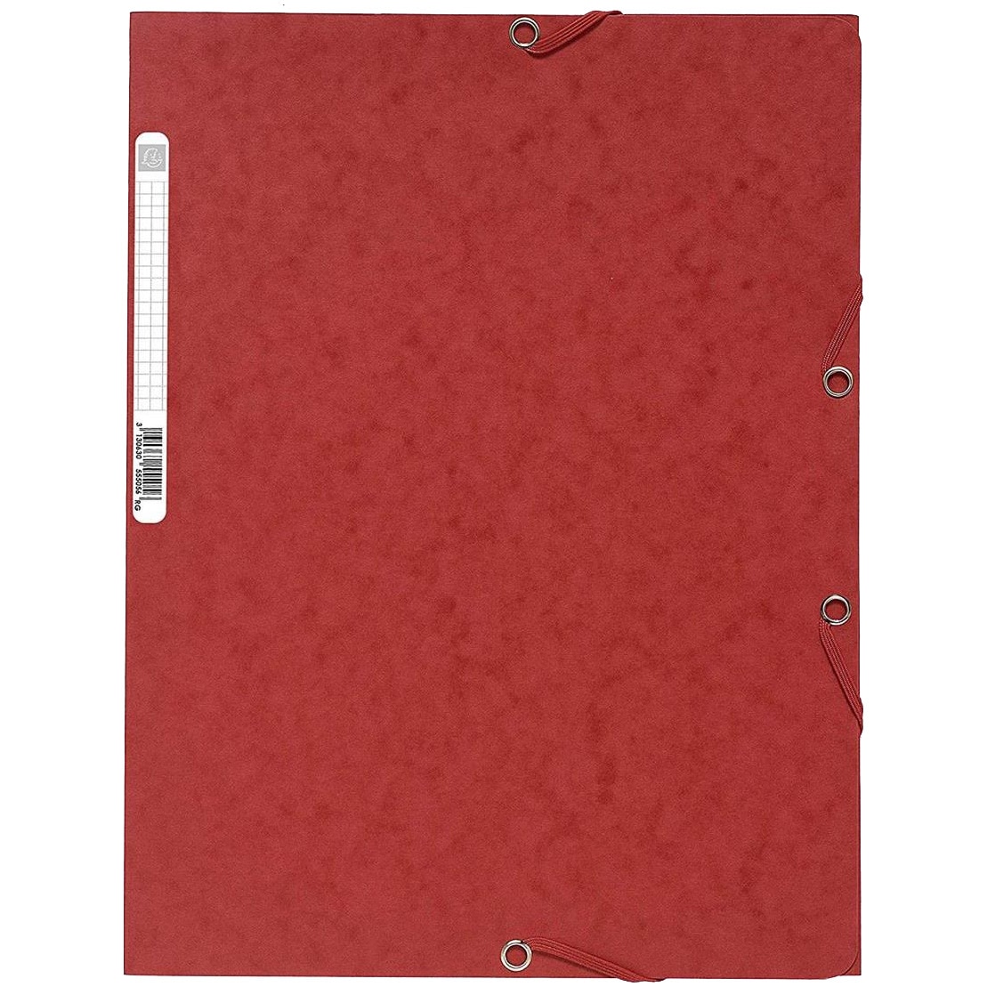 Mapa carton Exacompta, cu elastic, 400g, rosu