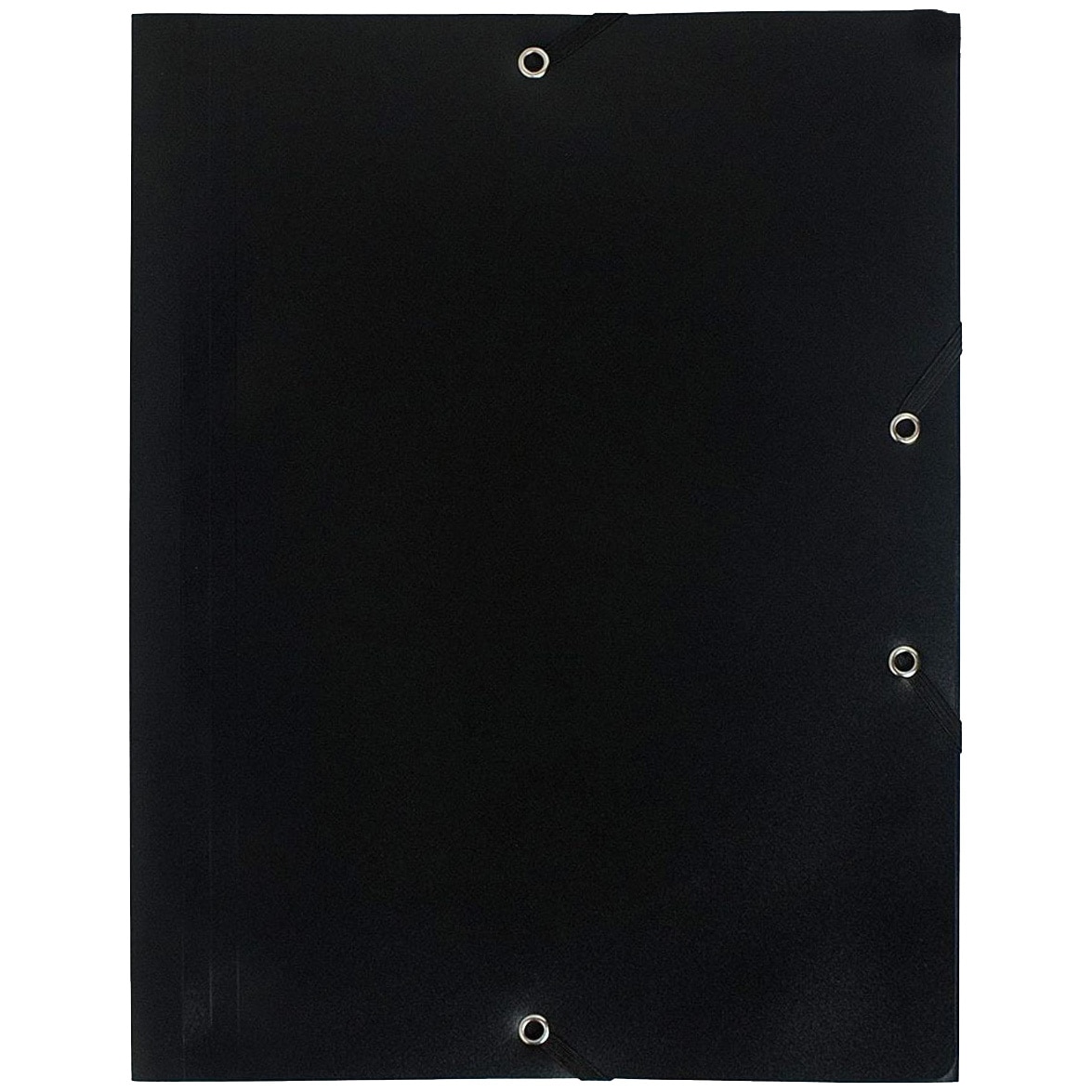 Mapa plastic Exacompta, cu elastic, A4, negru