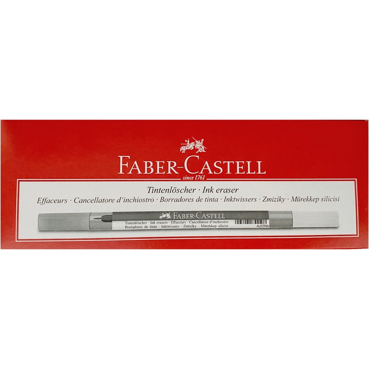 Pic cu rescriere Faber-Castell Scribolino, varf subtire F, 12 buc/cutie