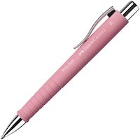 Pix cu mecanism si grip Faber-Castell Poly Ball 2020, mina XB, rose