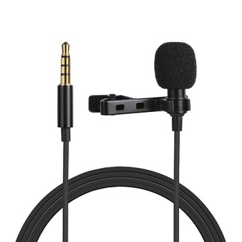Microfon tip lavaliera pentru smartphone, Puluz, condenser,cu conectare jack, cablu 1.5 m Microfon tip lavaliera pentru smartphone, Puluz, condenser,cu conectare jack, cablu 1.5 m