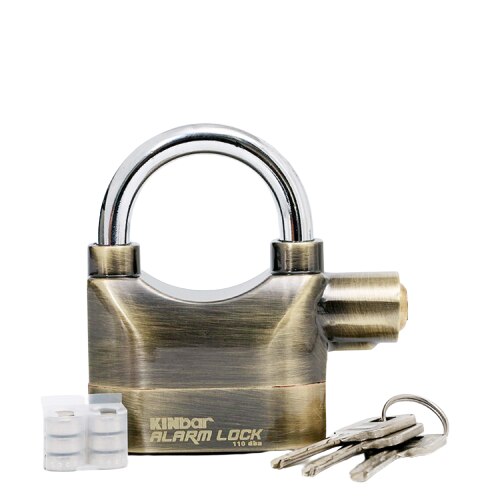 Lacat cu alarma electronica Vision, senzor de miscare, 3 chei 10 mm, 110 DB