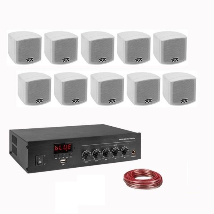 Sistem Sonorizare Studio M Omni Design basic-wall-10-BT - alb