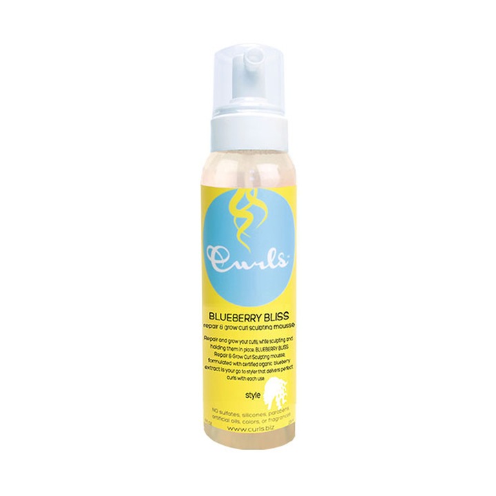Spuma reparatoare pentru cresterea parului Blueberry Bliss Curls 170 ml