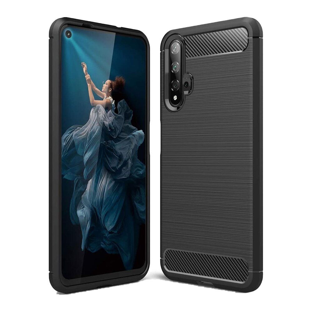 Husa OptimCarbon Bare Metal Line Ultra Protect Corner Air, Huawei Nova 5T