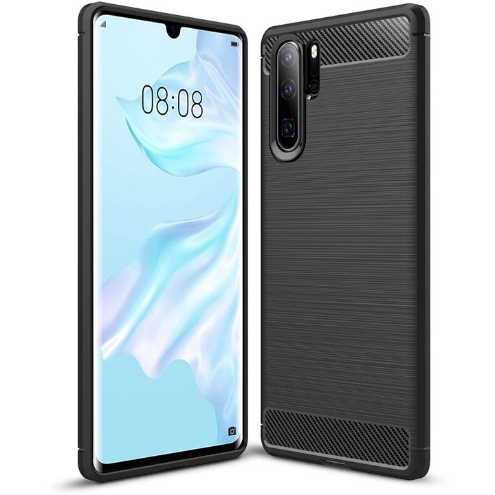 OptimCarbon Bare Metal Line Ultra Protect Corner Air Case, Huawei P30 Pro