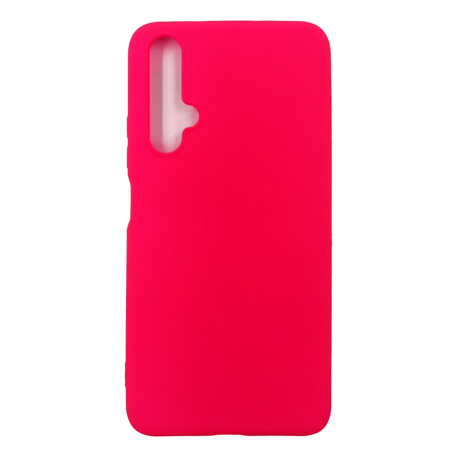 Husa silicon Huawei Nova 5T Matte, Antisoc, TPU, Viceversa Roz Neon