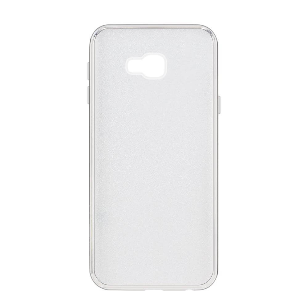 Husa Samsung J4 Plus 2018 J415, Star Glitter Shining, Sclipici, Silver