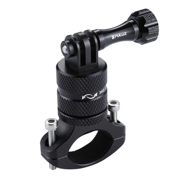 Suport de ghidon pentru camera de actiune, din aluminiu, cu surub universal Suport de ghidon pentru camera de actiune, din aluminiu, cu surub universal