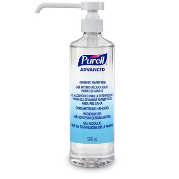 Gel dezinfectant Purell Advanced, flacon cu pompa, 500ml Gel dezinfectant Purell Advanced, flacon cu pompa, 500ml