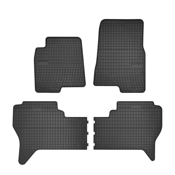 Set 4 covorase auto MAMMOOTH, Cauciuc, pentru MITSUBISHI PAJERO III 2000-2007 SUV, Negru