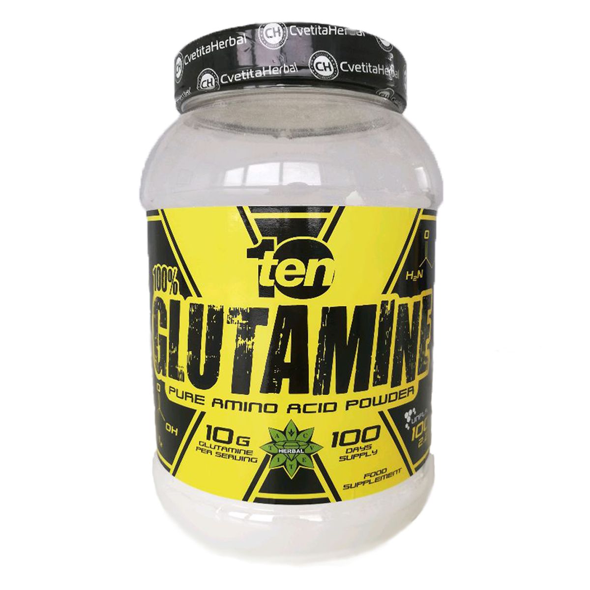 Suplimente alimentare, Cvetita Herbal Glutamina, 1000 g, 100 doze