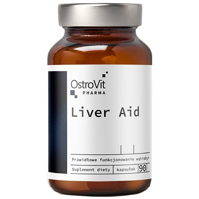 Supliment alimentar OstroVit Liver Aid, 90 Capsule