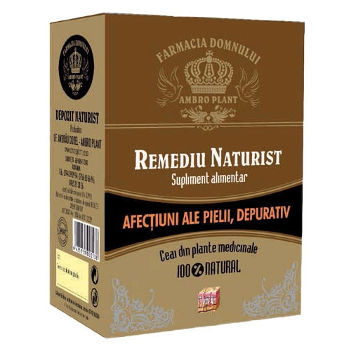 Ceai impotriva afectiunilor pielii, depurativ 200g