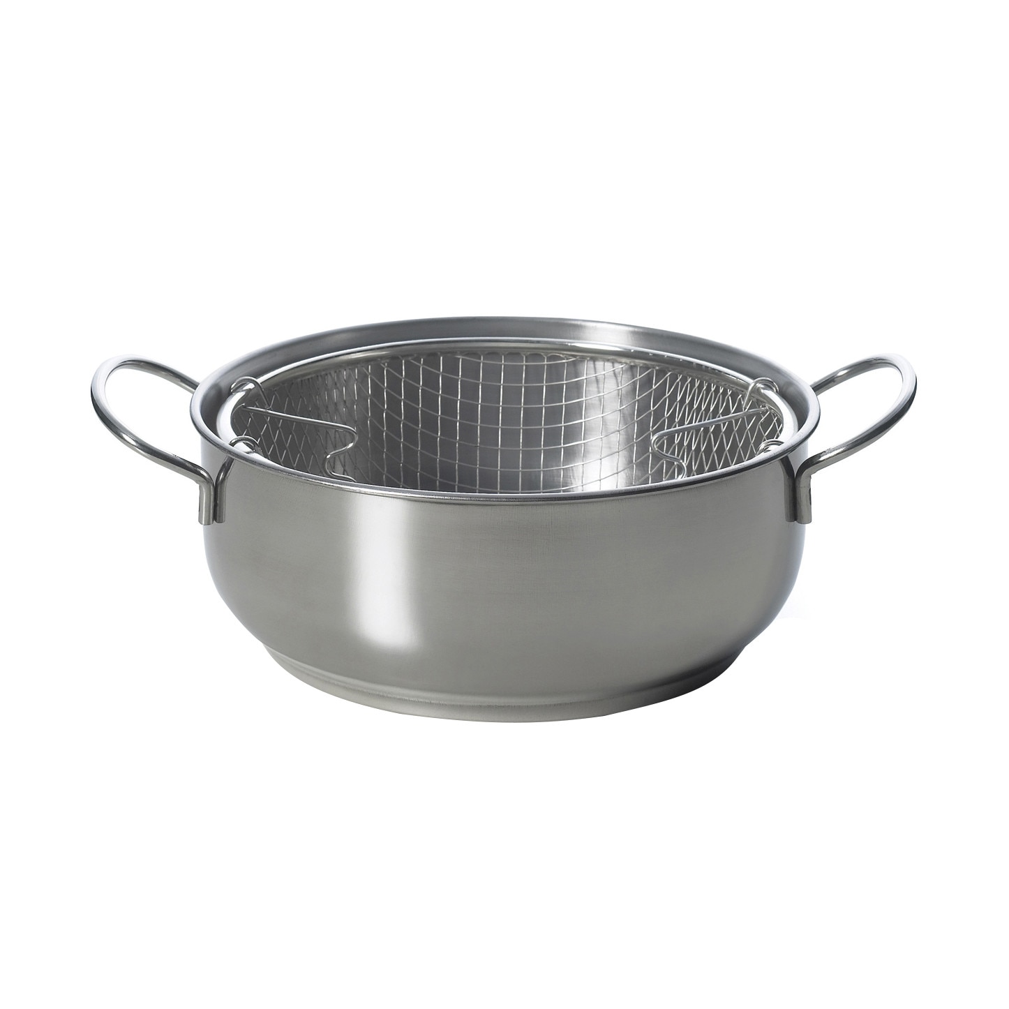 Cratita Friteuza, Color Life, 24 cm, inox, argintiu