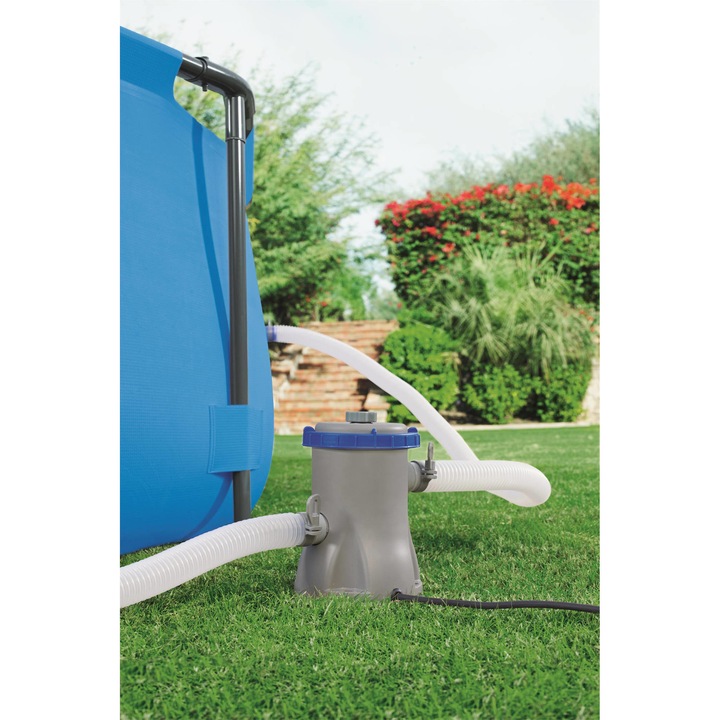 Bestway FLOWCLEAR medencetisztító szivattyú 3 szűrővel, 1249 l / óra, 330 gal
