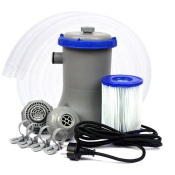 Pompa curatare piscina cu filtru inclus, Bestway, FLOWCLEAR, 2006 l/h, 530 gal Pompa curatare piscina cu filtru inclus, Bestway, FLOWCLEAR, 2006 l/h, 530 gal