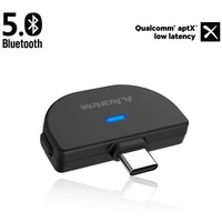 Transmitator audio Bluetooth 5.0 Avantree C51, USB Type C, aptX-LL, FastStream, aptX, SBC, pentru Nintendo Switch, Mac, PC, Negru